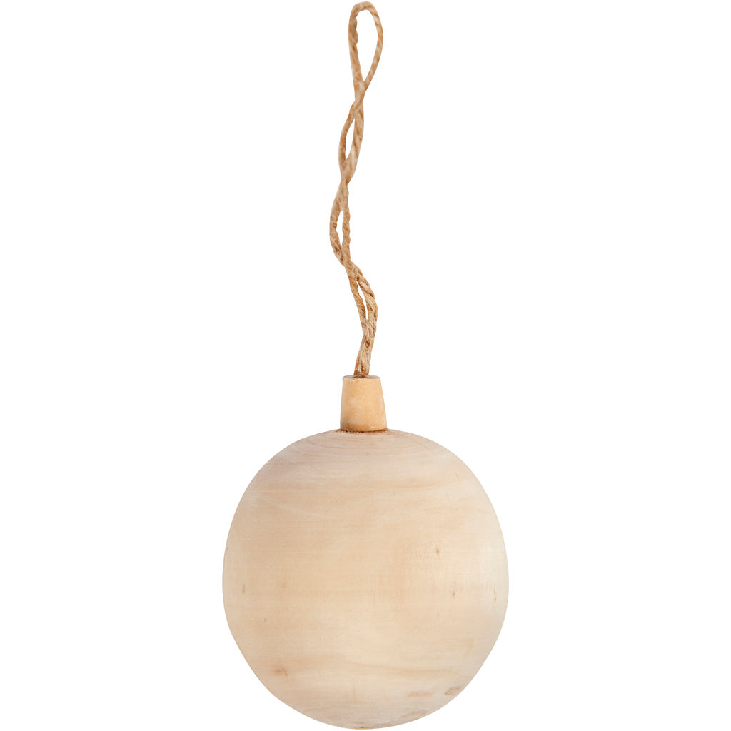 Creativ company kerstbal, d 6,4 cm, 1 stuk