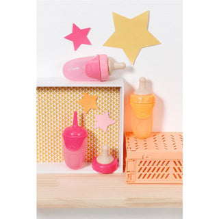 Zapf baby born bottle with cap 43cm assorti