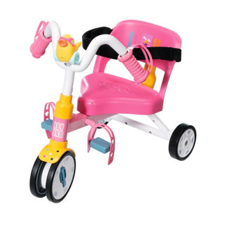 Zapf baby born driewieler voor 43cm