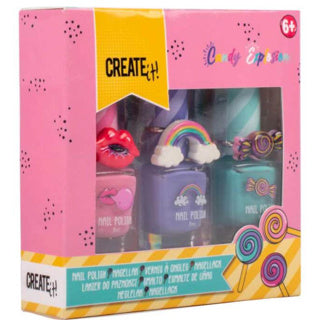 Creëer het! candy nagellak incl 3 ringen