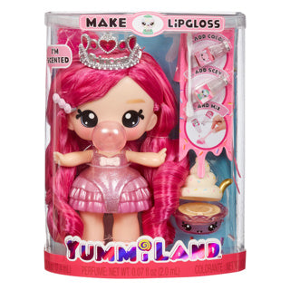 Mga entertainment yummiland large doll + lipgloss pet bianca bubblegum