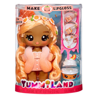 Mga entertainment yummiland large doll + lipgloss pet- pia peach