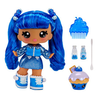 Mga entertainment yummiland large doll + lipgloss pet- rory blueberr