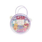 Bubble friends transparante tas