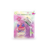 Dream pop mini backpack set unicorn