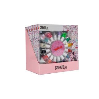 Create It! Beauty Nagellakset met Keuzerad, 16st.