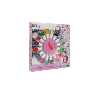 Create It! Beauty Nagellakset met Keuzerad, 16st.