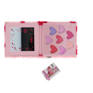Create it! hart make-up case fluffy hartjes