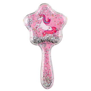 Haarborstel met glitter