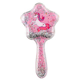 Haarborstel met glitter