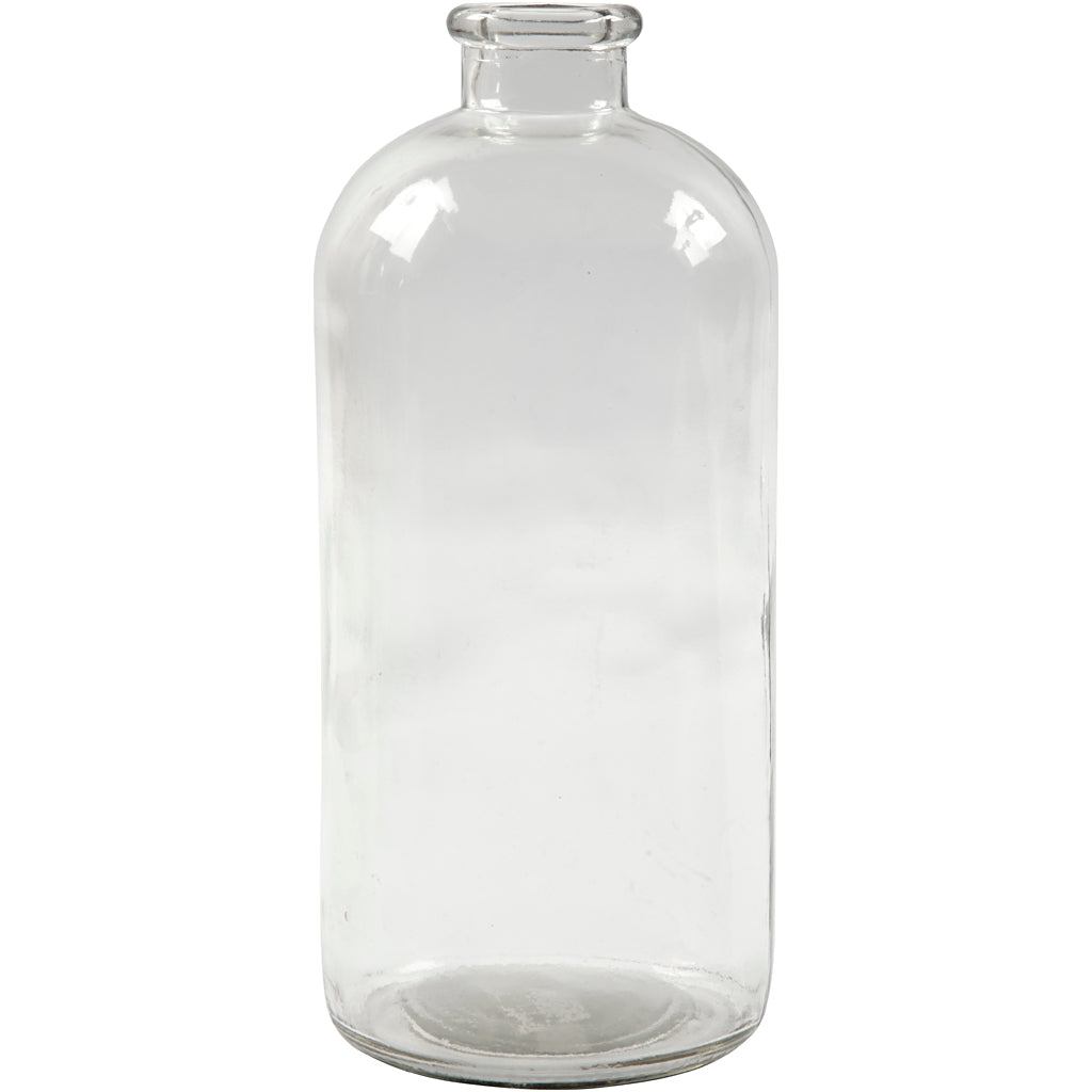 Creativ company apothekersfles, h: 24,5 cm, d 10,5 cm, gatgrootte 2,6 cm, 6 stuk 1 doos