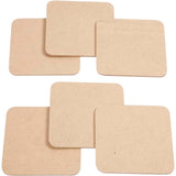 Onderzetters MDF, 6st.