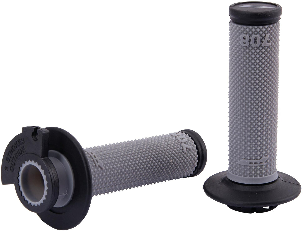Progrip handvat 708 throttle grip scs bw gr 115mm closed