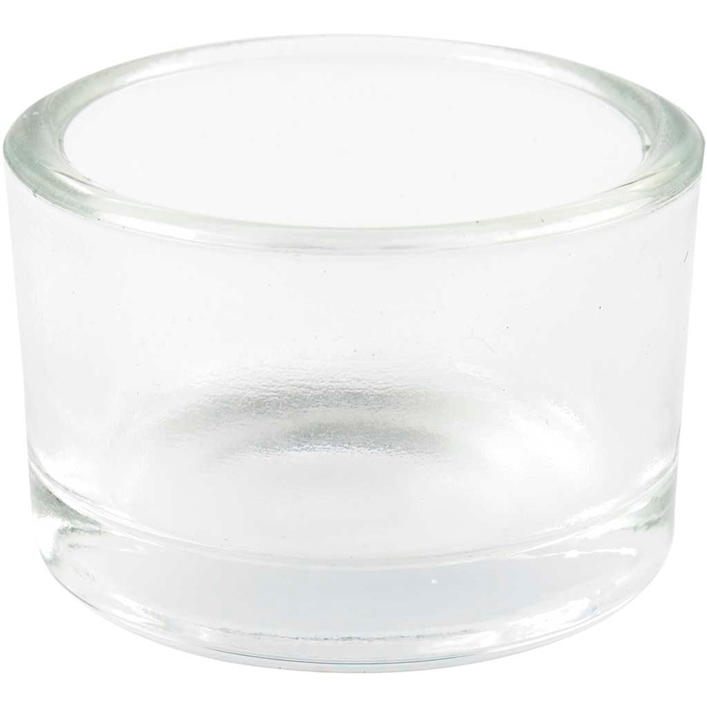 Creatief bedrijf waxinelicht, h: 3,2 cm, d 5 cm, 48 stuk 1 doos