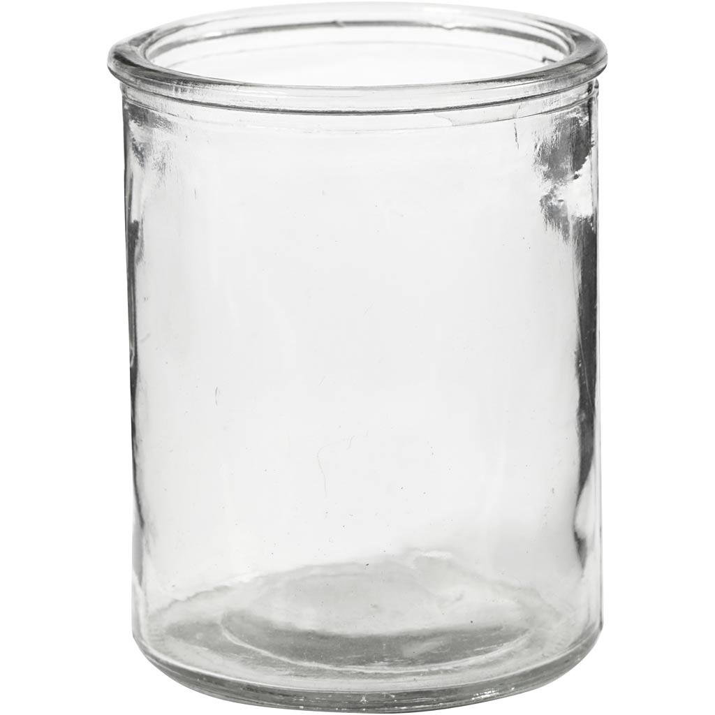 Creatief bedrijf waxinelicht, h: 9,8 cm, d 8 cm, 6 stuk 1 doos