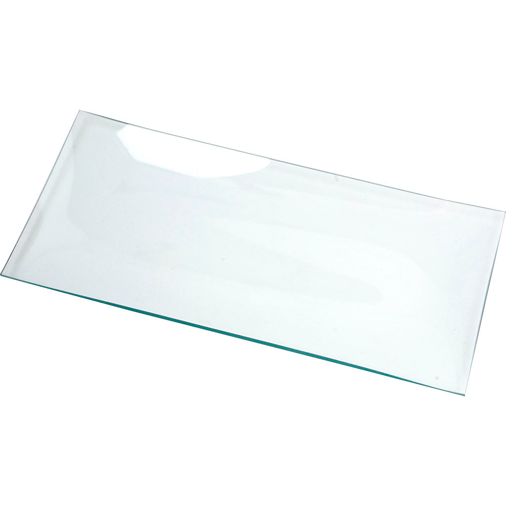 Creativ company glazen schaal, afm 27x13 cm, 12 stuk 1 doos