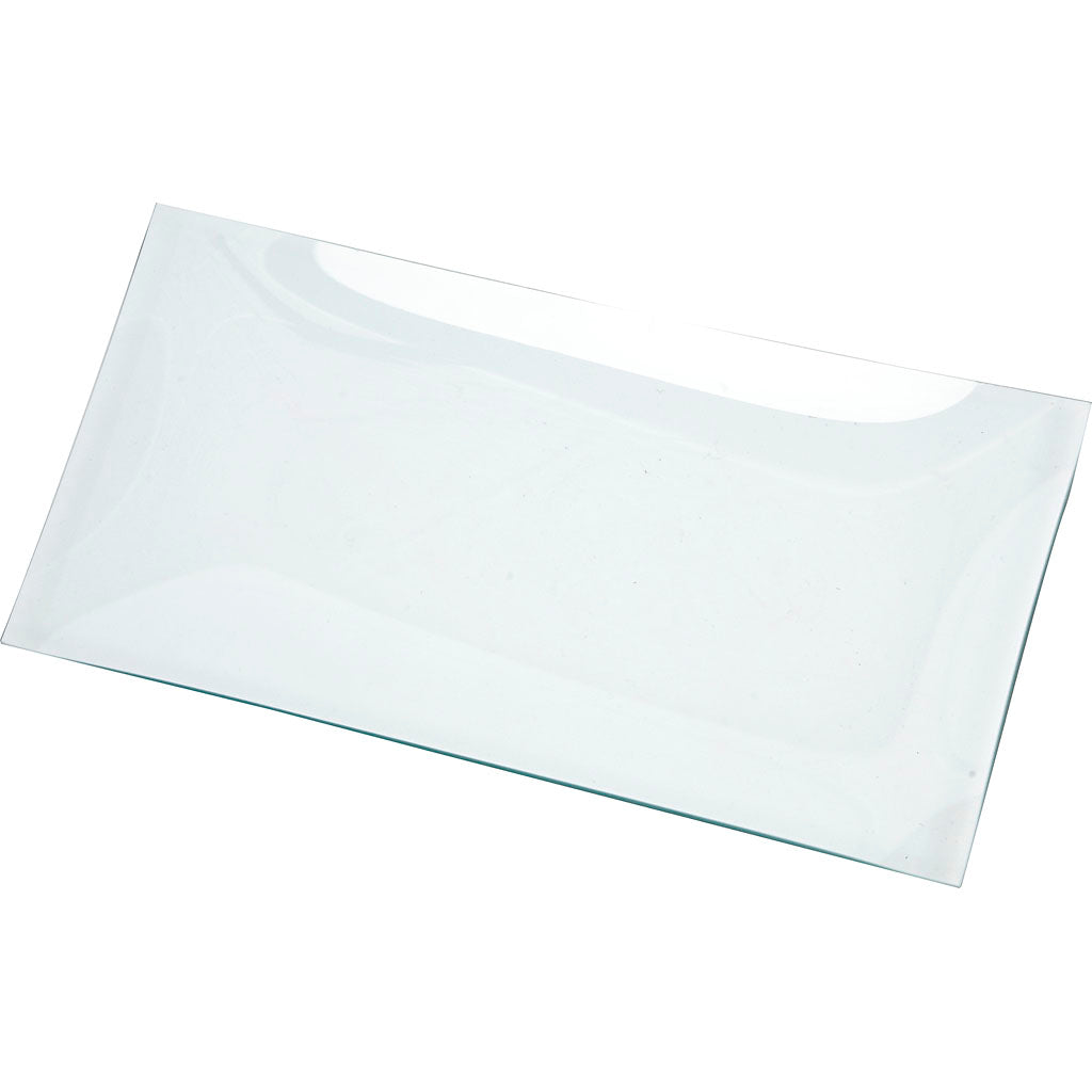 Creativ company glazen schaal, afm 33,5x17 cm, 8 stuk 1 doos