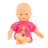 Corolle mini bad babypop - roze, 20cm