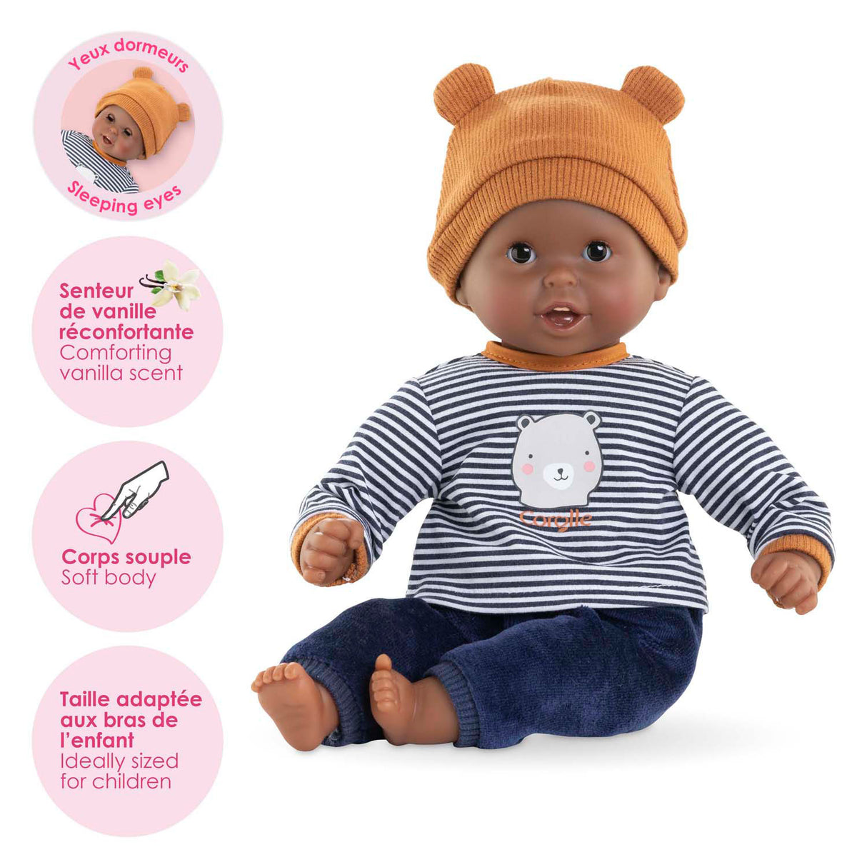 Corolle babypop calin marius, 30cm