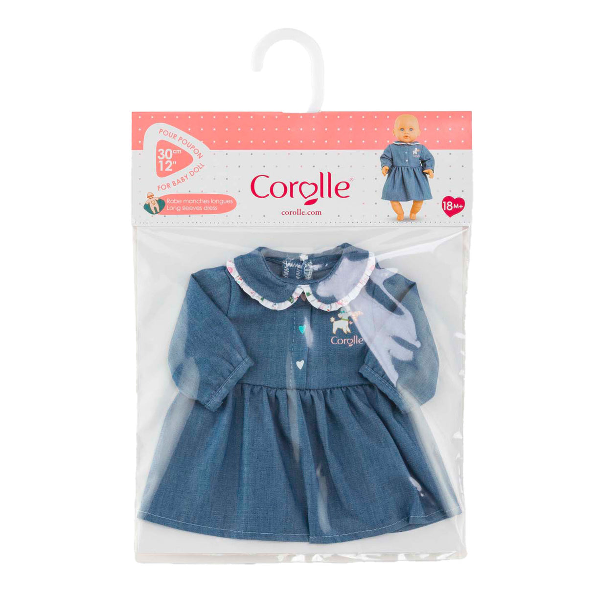 Corolle jurk voor babypop, 30cm