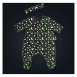 Corolle poppen pyjama glitter in het donker en haarband, 36cm
