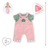 Corolle t-shirt en overall voor babypop, 36cm