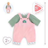 Corolle t-shirt en overall voor babypop, 42cm