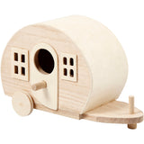 Houten Caravan Versieren