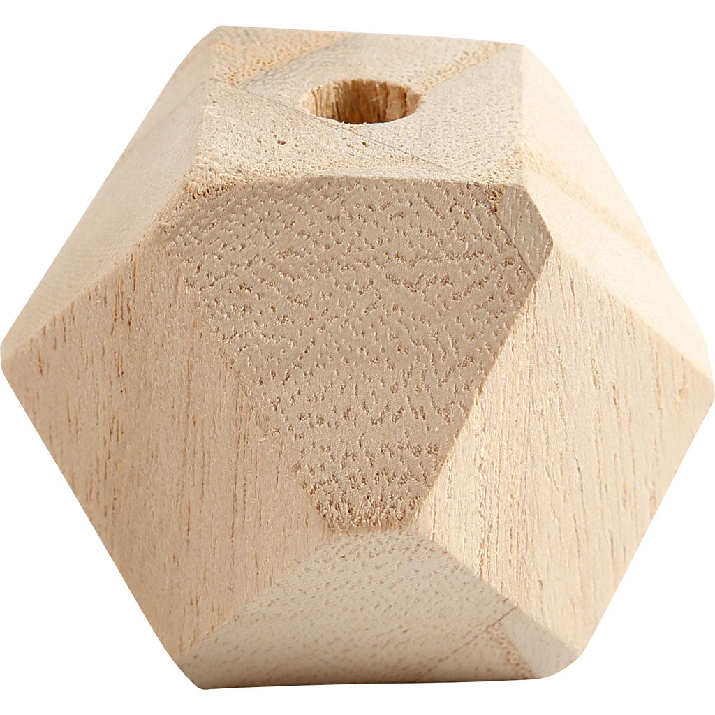 Creativ company diamantvormige kralen, b: 43 mm, gatgrootte 8 mm, 3 stuk 1 doos