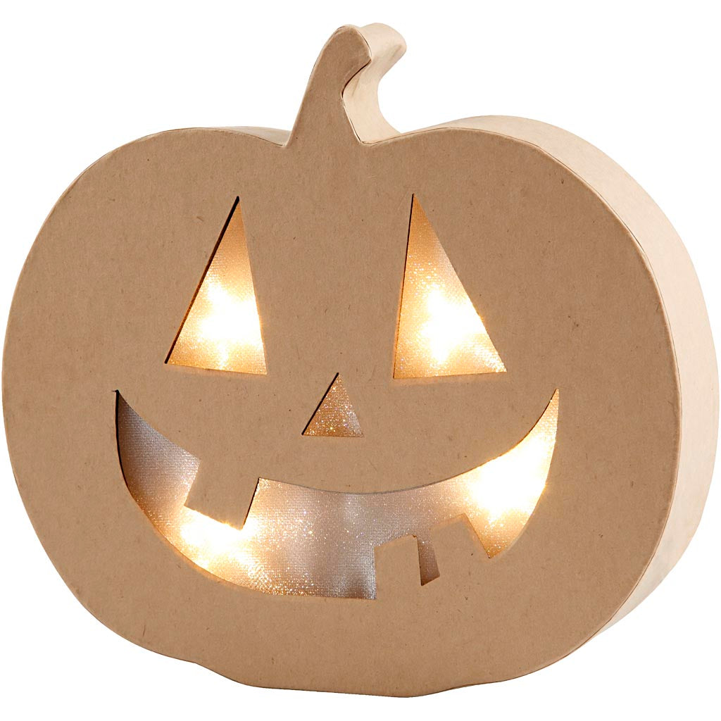 Creativ company pompoenlicht , h: 20 cm, d: 4 cm, b: 22 cm, 1 stuk