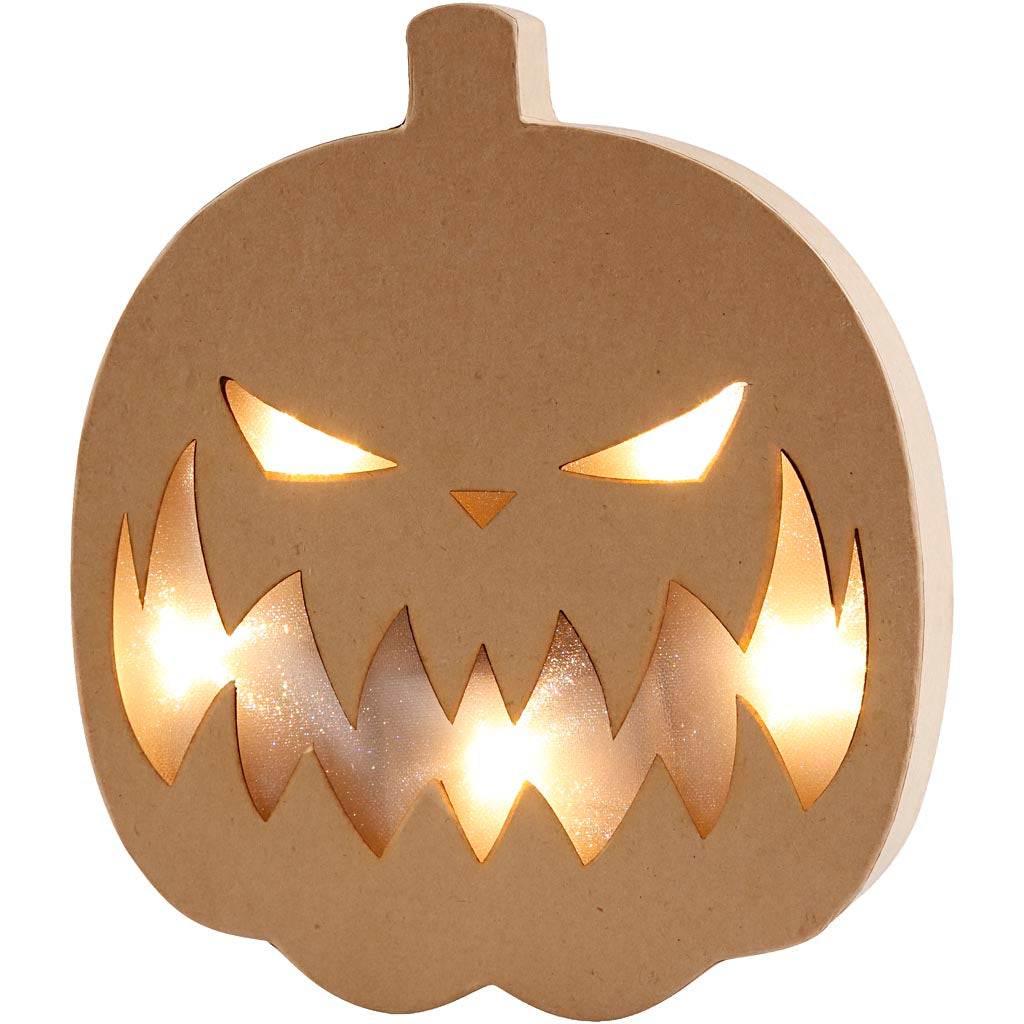 Creativ company pompoenlicht , h: 25 cm, d: 4 cm, b: 22 cm, 1 stuk