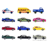 Majorette japan series die-cast auto's bonus pack, 5st.