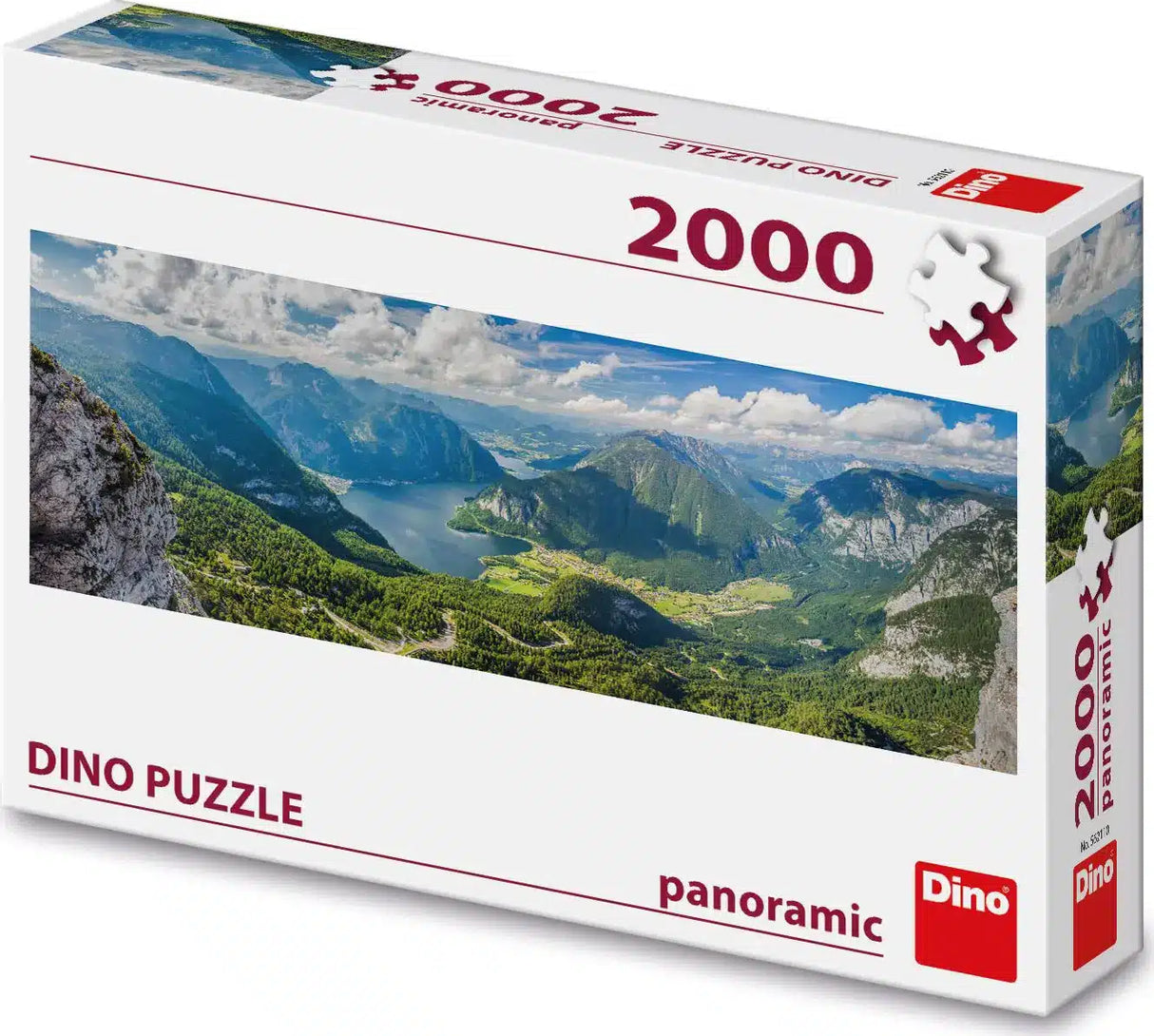 Dinotoys dino leg puzzel van de oostenrijkse alpen - 2000 stukjes