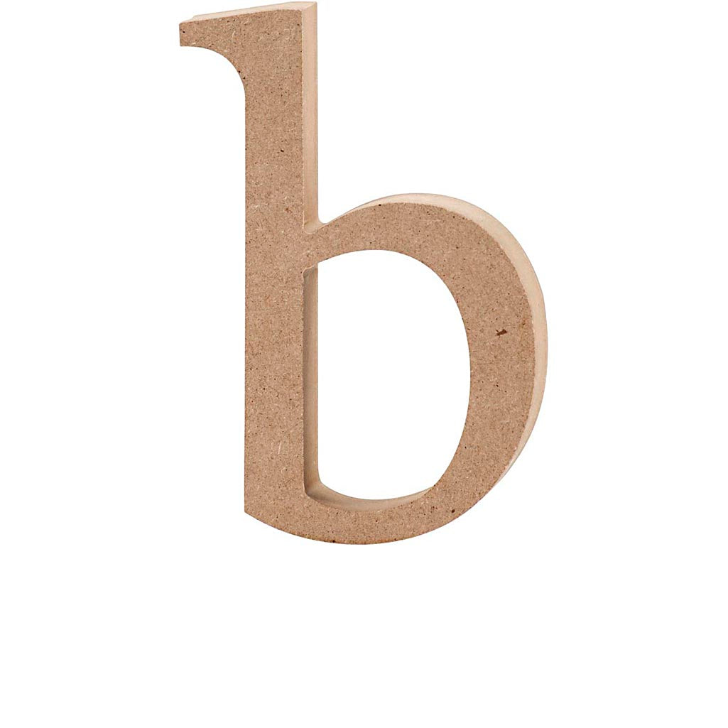 Creative bedrijfsletter, b, h: 13 cm, dikte 2 cm, 1 stuk