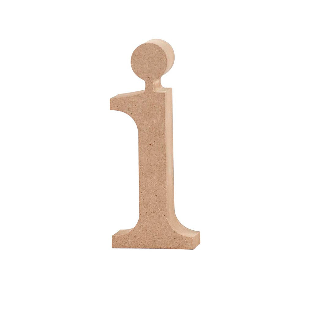 Creative bedrijfsletter, i, h: 10,5 cm, dikte 2 cm, 1 stuk
