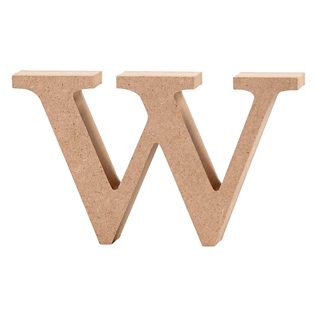 Creative bedrijfsletter, b, h: 8 cm, dikte 2 cm, 1 stuk