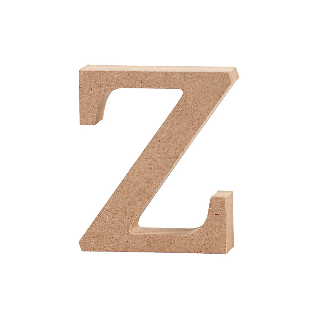 Creative bedrijfsletter, z, h: 8 cm, dikte 2 cm, 1 stuk