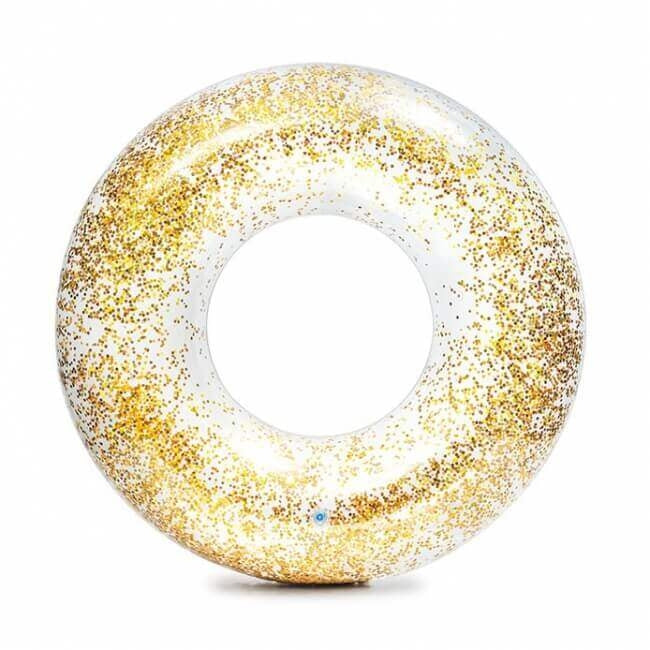 Intex glitter zwemband - goud