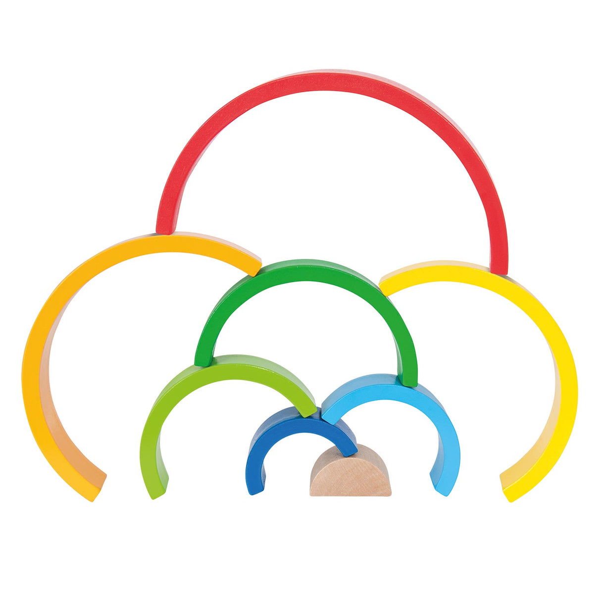 Eichhorn Houten Stapelregenboog 8dlg.