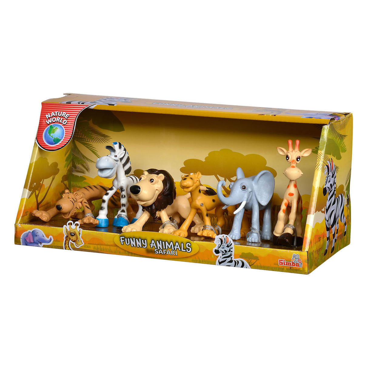 Simba grappige dieren - safari, 6dlg.