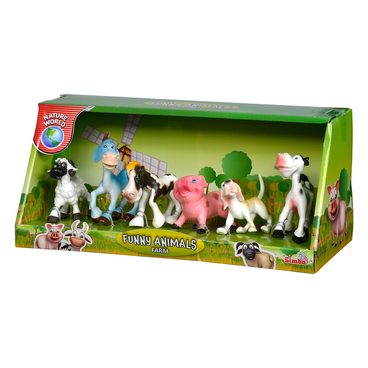 Simba grappige dieren - boerderij, 6dlg.