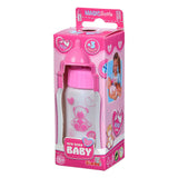 New born baby magisch drinkflesje