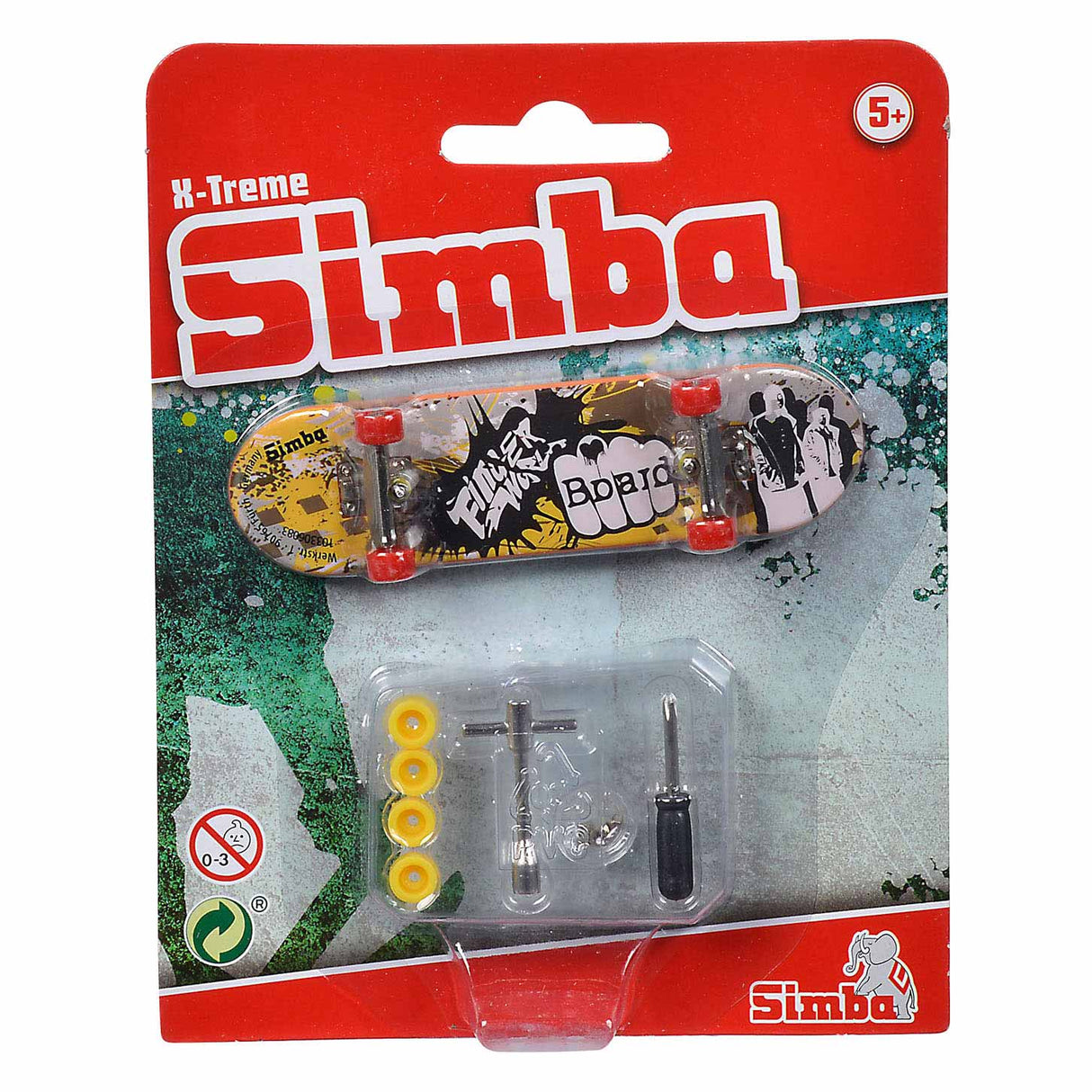 Simba Vinger Skateboard X-Treme Kleur met Accessoires