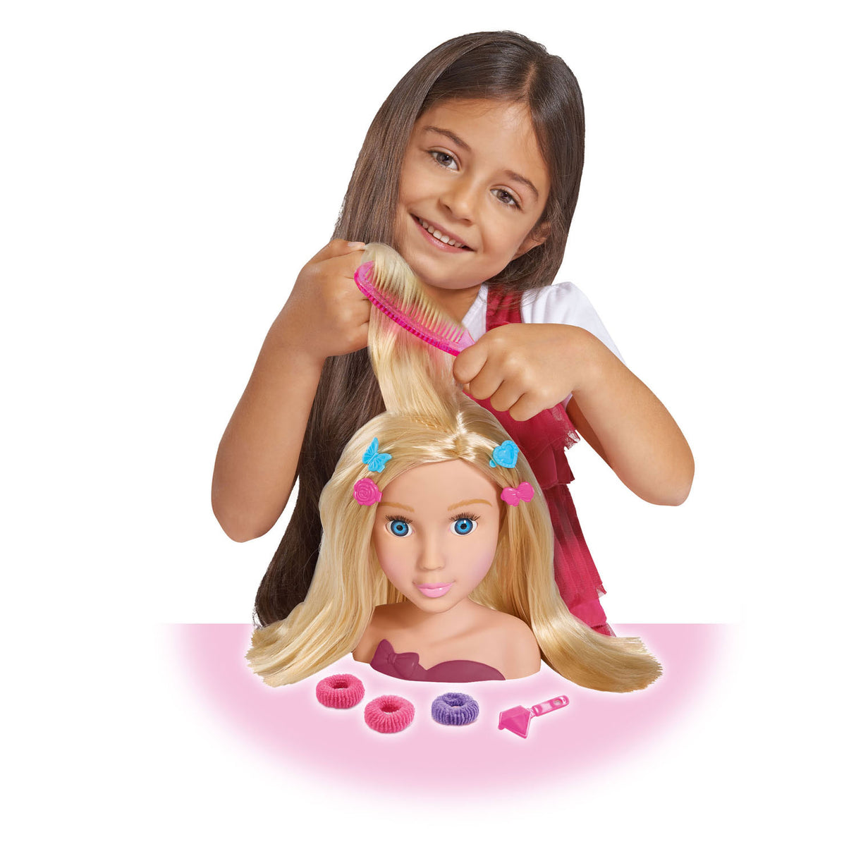 Simba girls styling kappop met accessoires