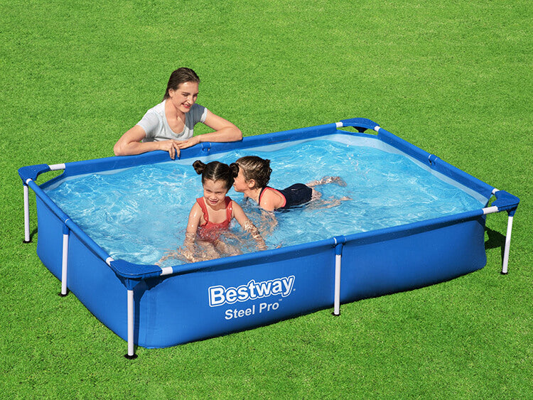 Bestway Zwembad Steel rechthoek 221