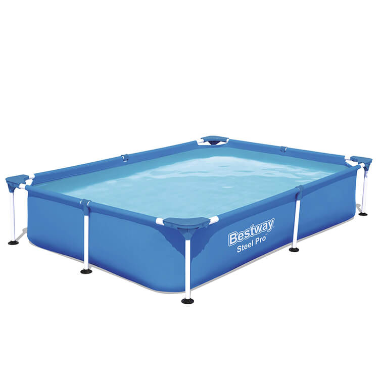 Bestway zwembad steel rechthoek 221