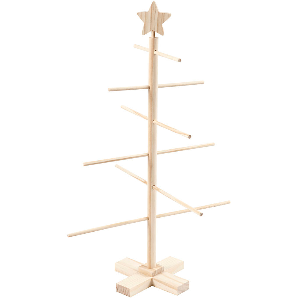 Houten Kinder Kerstboom, 60cm