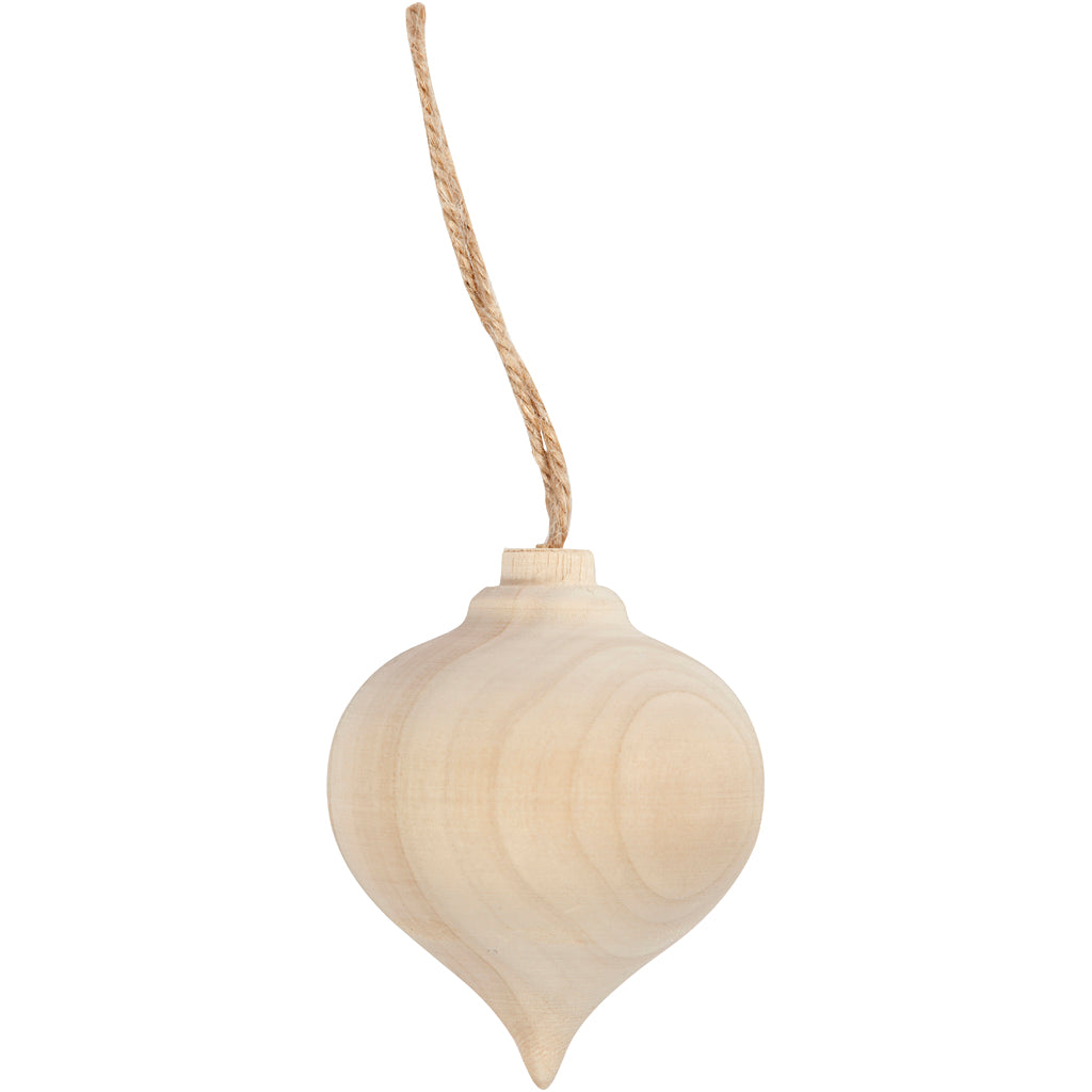 Creativ company puntige kerstbal , d 5,5 cm, 1 stuk