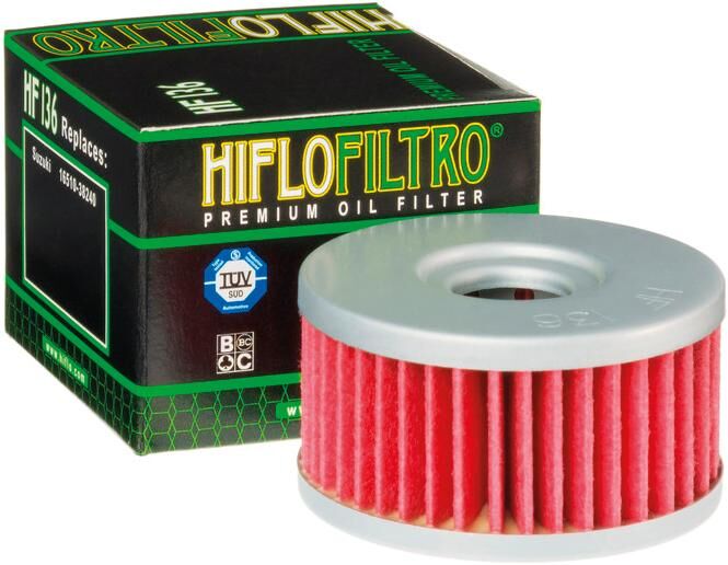 Hiflofiltro oliefilter oliefilter hf-136