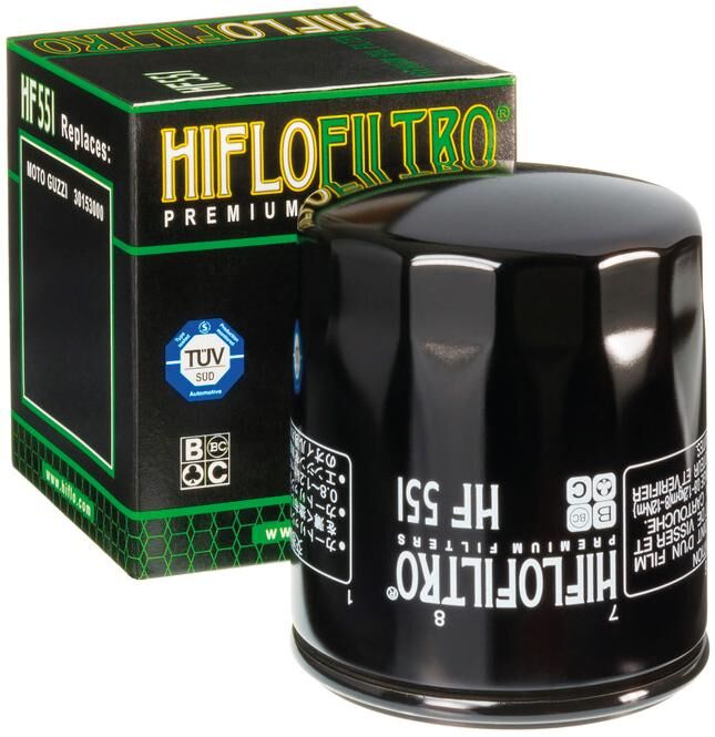Hiflofiltro oliefilter oliefilter hf 551